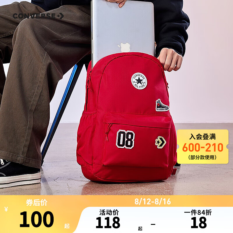 Converse ����Сѧ�����˫���2025�괺���¿�ɵ�����������ͯ���� ѧԺ�� M��44*30*11cm Լ14.5L��