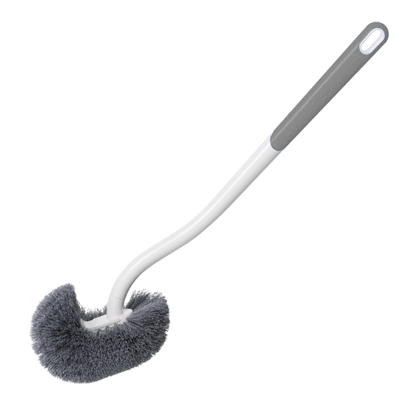 限地区国补:洁比世马桶刷子2个装卫生间清洁刷S型弯头壁挂加长手柄无死角洗厕所神器 10.11元