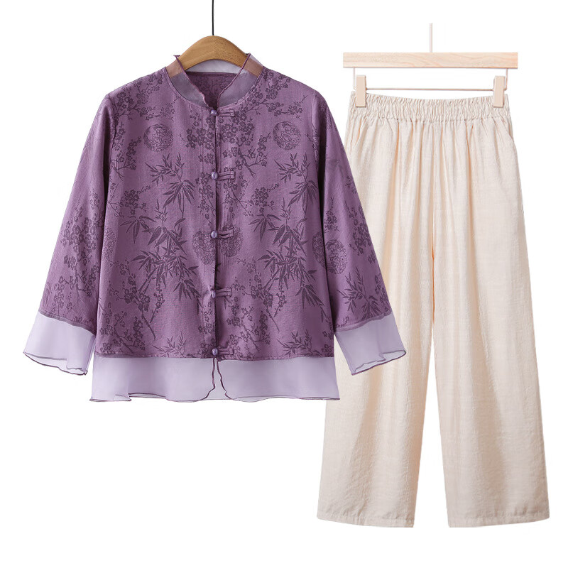 ����ʽ����װ�ļ�����Ů�¿�ʱ��ӡ���������տ�����װ����װ ��ɫ+����ɫ���ӣ� XL (����95������)