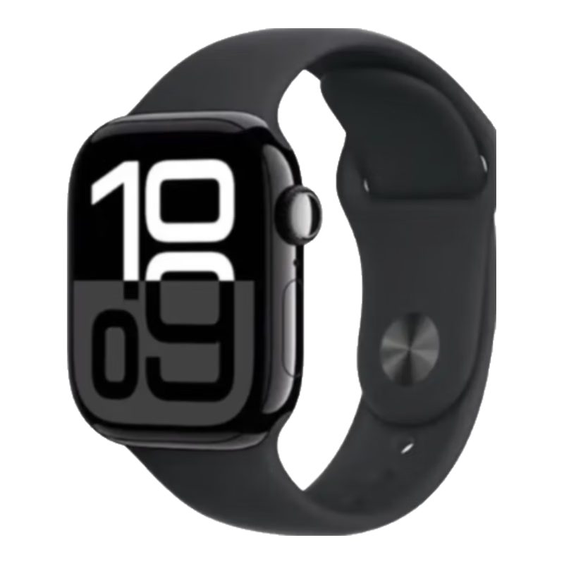 Apple【准新机】AppleWatch Series10 运动智能苹果手表s10 Watch S10 亮黑色 46mm GPS【配件大礼】