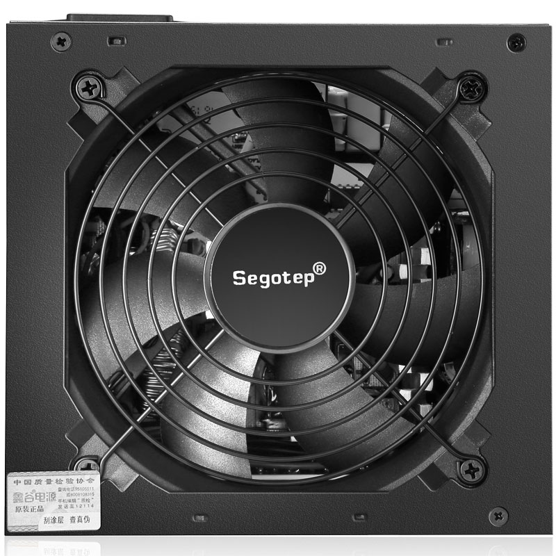 鑫谷（Segotep）额定650W 全模750电源（双CPU供电口/全模组化设计/多口共享盲插/省电宽幅/温控静音风扇）