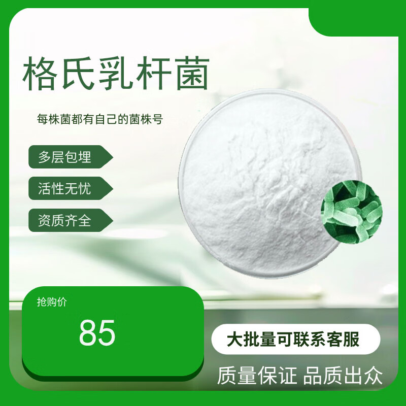 格氏乳杆菌冻干粉原料菌株活性菌冻干粉包埋乳酸菌益生菌食品级 100g*