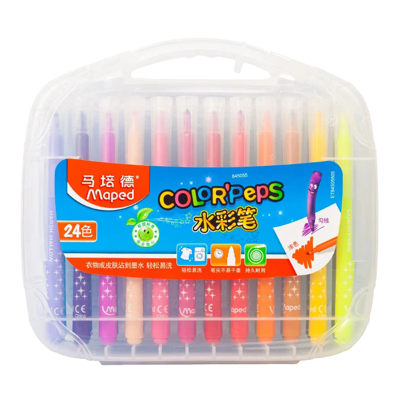 £MapedƷˮϴͯˮʱ ׶Сѧ滭ɫ ѧʻͿѻ 845055CH24ɫ/ܺװ