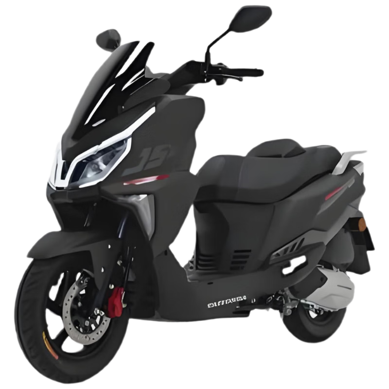 破界猛禽X2高配版150踏板燃油摩托車2025款新款代步上班長途可上牌 黑