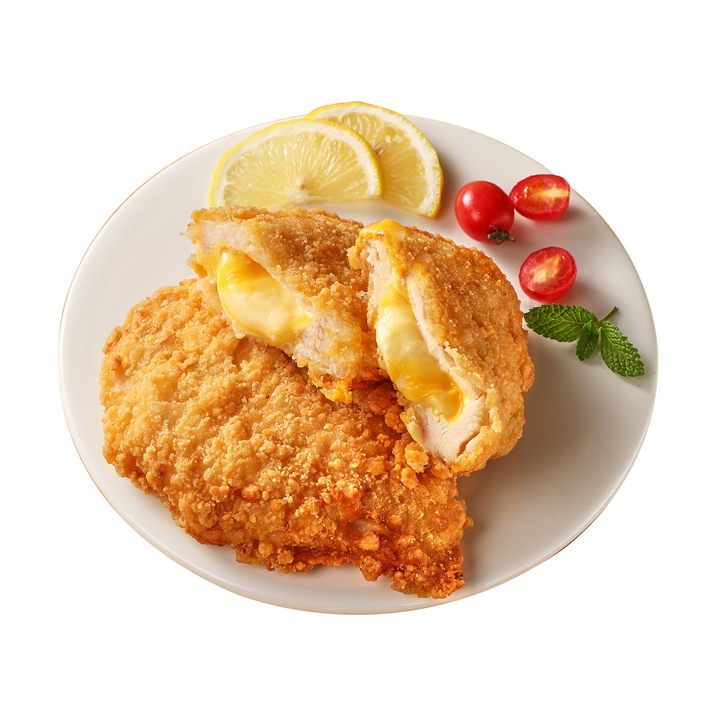 食尚正新鸡排芝士鸡排整切鸡胸肉空气炸锅食材炸鸡半成品冷冻品 5袋芝士鸡排(220g/袋)