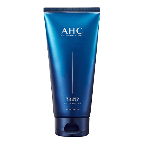 AHC B5玻尿酸洁面乳180ml护肤品男女士洗面奶敏肌可用生日礼物送女友