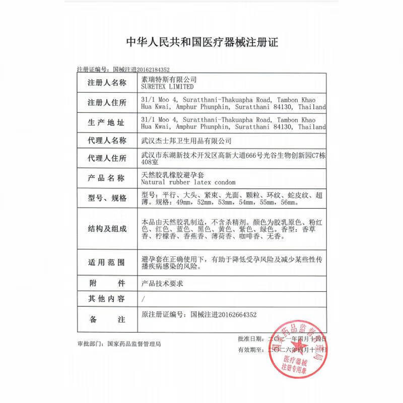 杰士邦超薄玻尿酸避孕套 安全套小水库 女性润滑计生成人用品 【量贩组合】玻尿酸组合24只