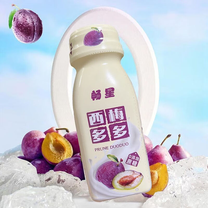 美意颂畅星西梅多多220ml整箱装西梅汁润肠0庶糖风味饮料新鲜日期 畅星西梅多多220ml*10瓶