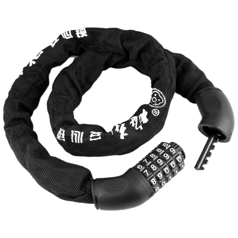 梅花（BLOSSOM）密碼鎖鏈條鎖雙開(kāi)玻璃門(mén)鎖自行車(chē)鎖防盜鎖單車(chē)鎖摩托車(chē)鎖516-1米