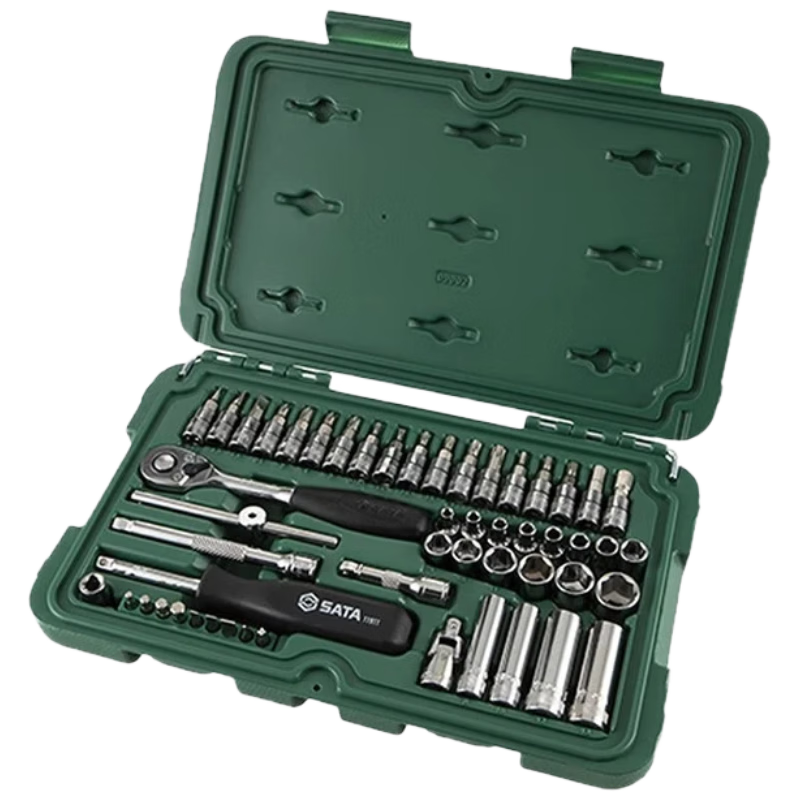 世達(dá)（SATA）52件小飛棘輪扳手汽修系列套筒組套 09002(多種規(guī)格可選)