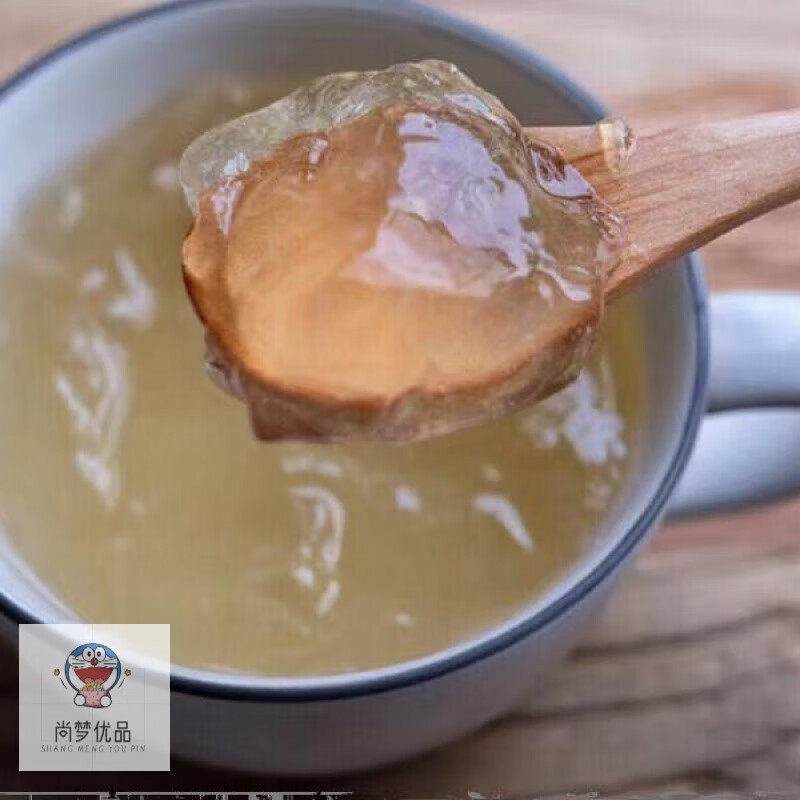 湖北随州特色石花籽手搓石花粉受搓冰粉原料配石灰纱布袋 原味250g