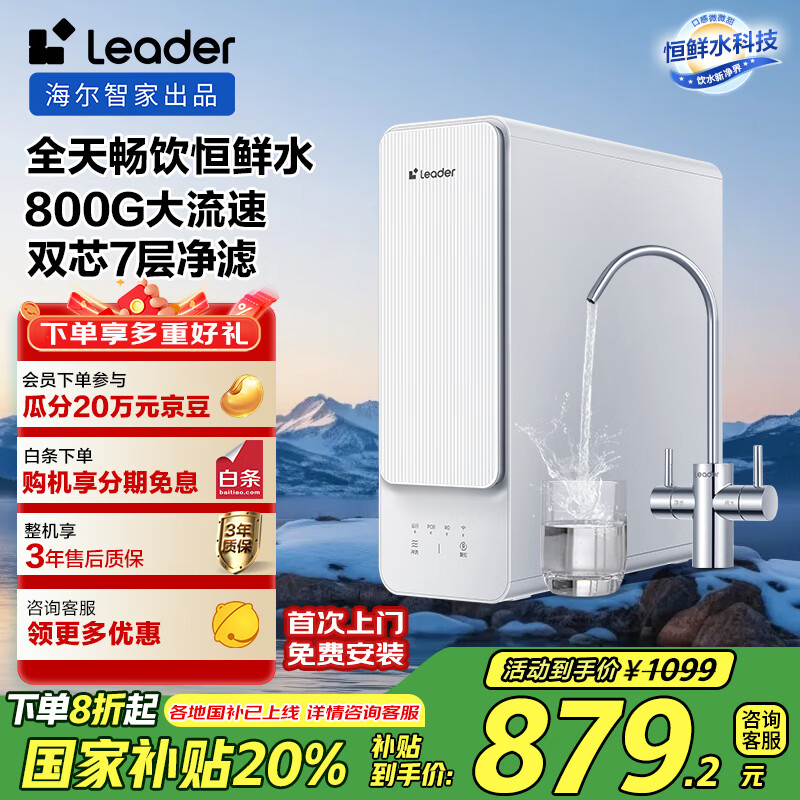 Leader ��ˮ��˫��ˮ LRO8H10-2U1 800G