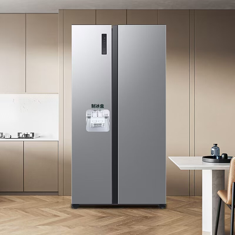 三星（SAMSUNG）516L对开双门超薄冰箱全环绕循环家用制冰风冷无霜净味除菌国家补贴15% 银 RS52B3000M9/SC