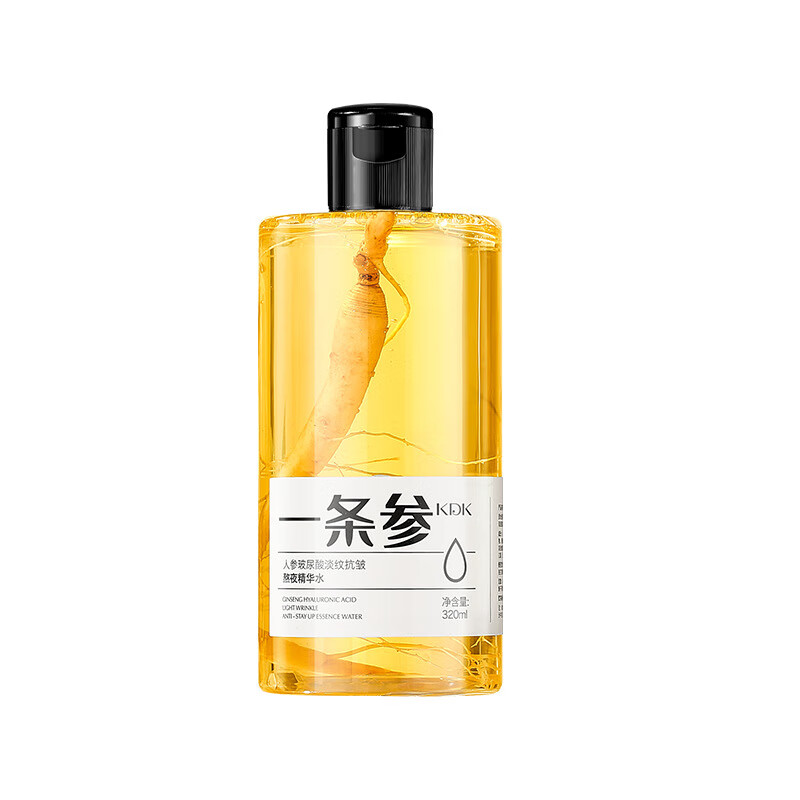 【精选百货】人参玻尿酸熬夜精华水保湿爽肤水320ml 320ml（1瓶装）