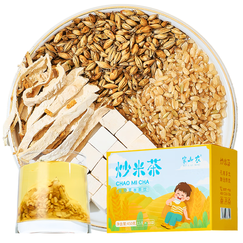 ���ڲ�������ɽũ ���ײ�450g��15g*30�������ײ��ͯƢθ���ײ��������Ƥ��ˮ�� 31.5Ԫ(������)