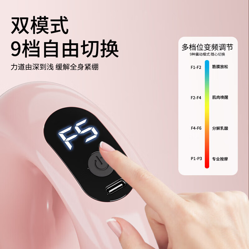 飒望【德国】筋膜环筋膜枪甩脂机瘦肚子懒人减肥神器专业腰部腹部甩脂按摩全身甩脂机暴汗抖抖机 科技白豪华款【8H续航/燃脂塑形】 全网热销