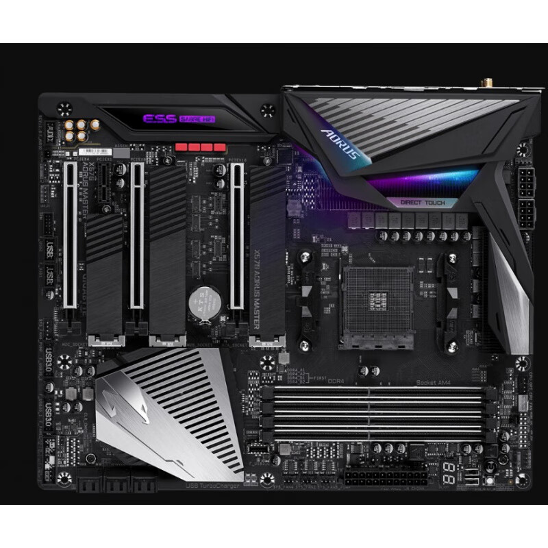 技嘉全新技嘉 X570 AORUS MASTER 主板支持锐龙5900X超 3600X雕 X570 AORUS PRO WIFI 库存盒装