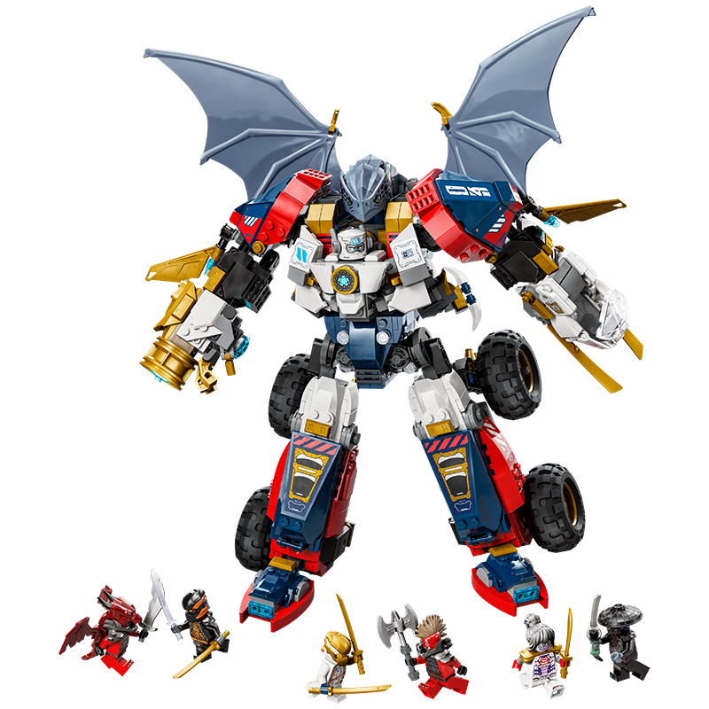 乐高（LEGO）积木幻影忍者71834 赞的高科技组合式机甲男孩儿童玩具生日礼物