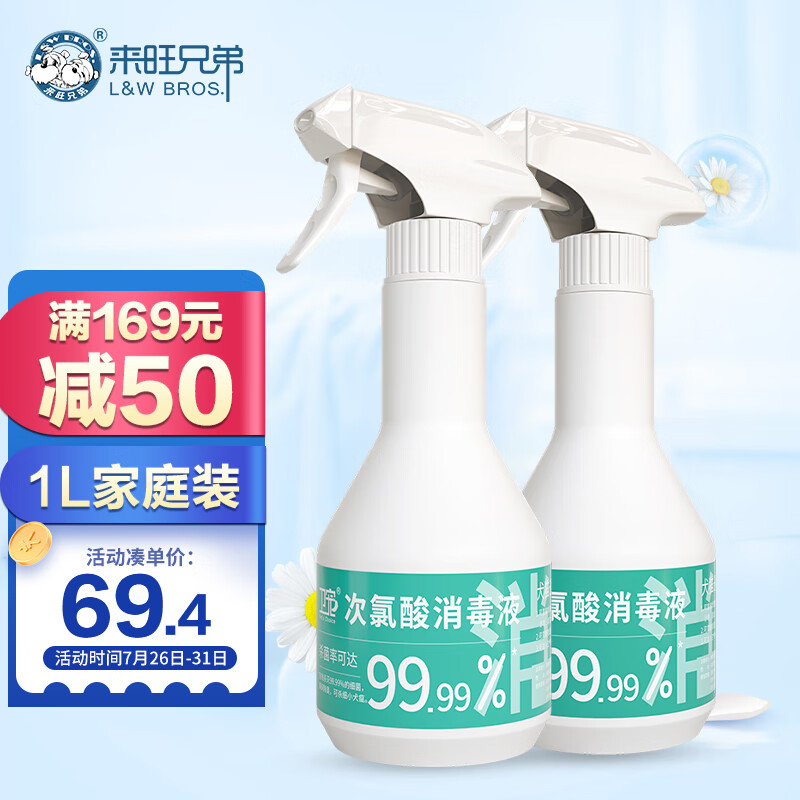 看看感受来旺兄弟宠物消毒液质量真的好不，说说三周经验分享