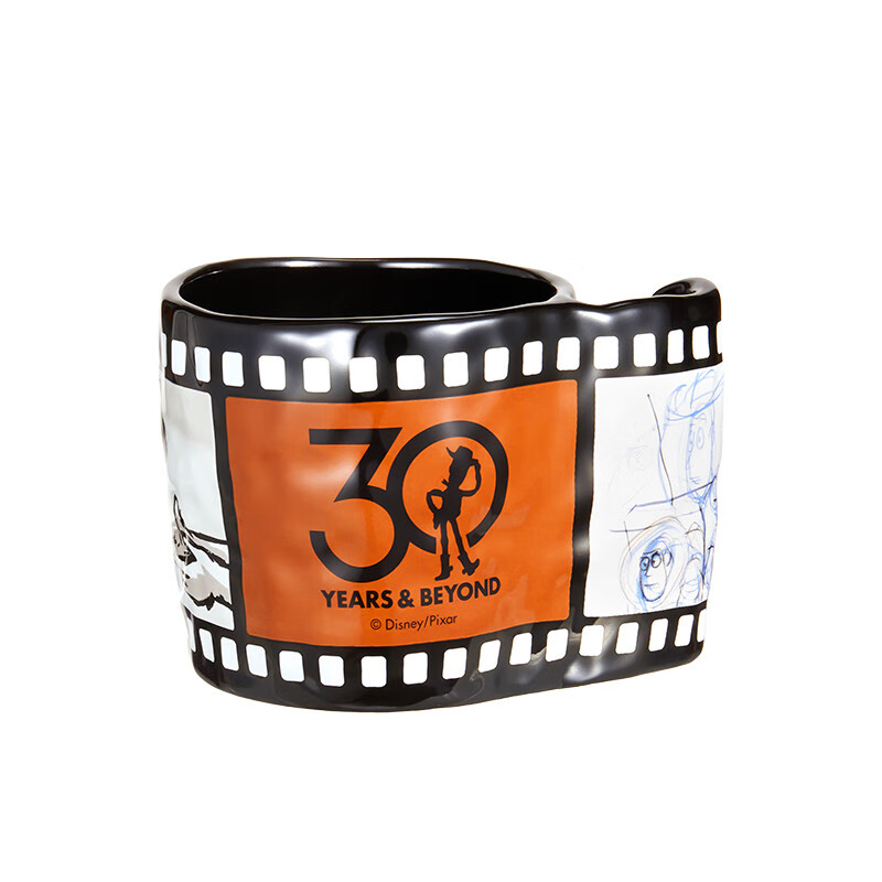 玩具总动员30周年胶卷马克杯410ml陶瓷杯 胡迪