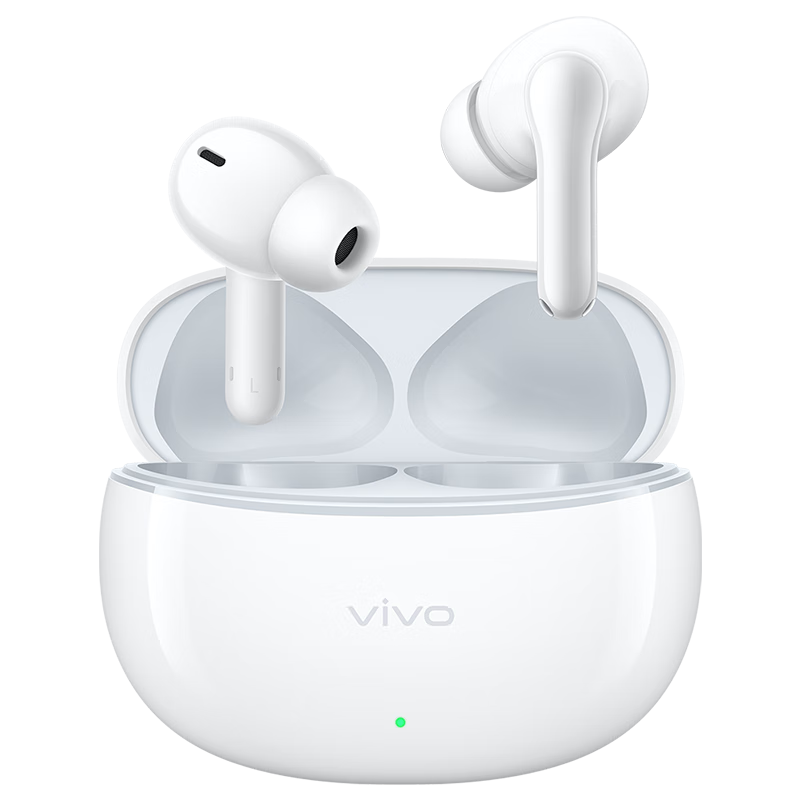 vivo TWS 3e 皓白 沉浸环绕音质 44H超长续航 智能主动降噪适配小米苹果华为手机 vivo情人节送女生