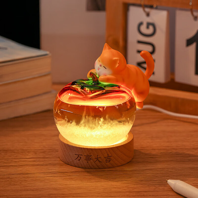 上新了文创 故宫天气瓶 居家办公桌面摆件装饰氛围夜灯生日礼物万事大吉