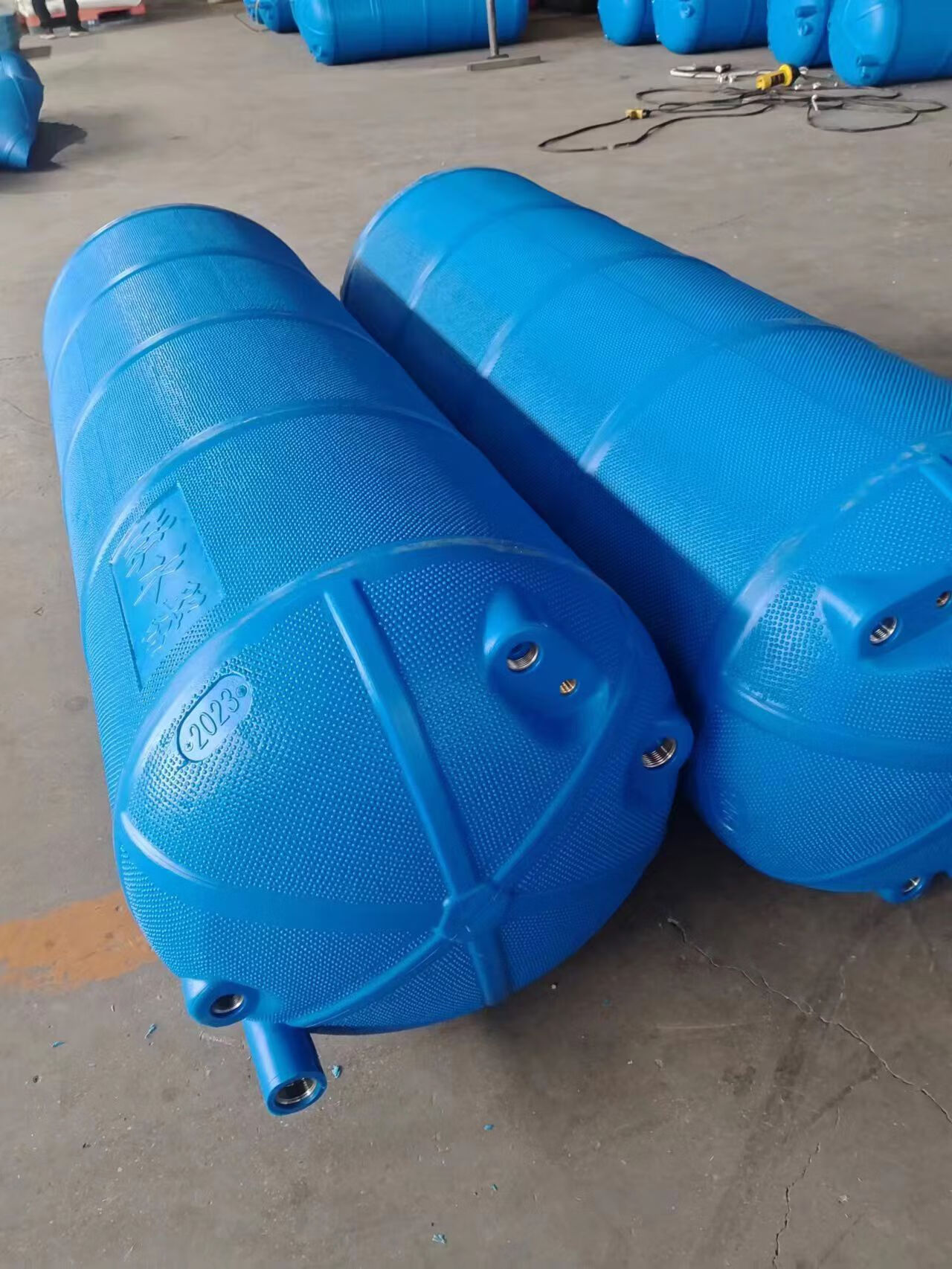 丽田货车淋水箱刹车降温淋水器塑料淋水器气压淋水罐 规格直径48*95