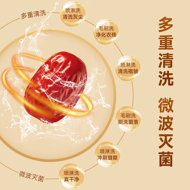 维汉特级去核灰枣2kg免洗即食枣正品煮粥新疆无核红枣节日送礼礼盒 特级去核灰枣2kg