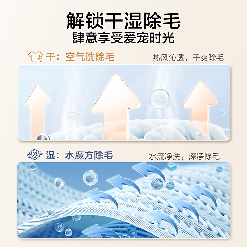 小天鹅(LittleSwan)3.0机皇洗烘套装滚筒洗衣机全自动10KG超微净泡洗特渍+热泵烘干机10KG节能双变频以旧换新国家补贴 水魔方奶油白套装