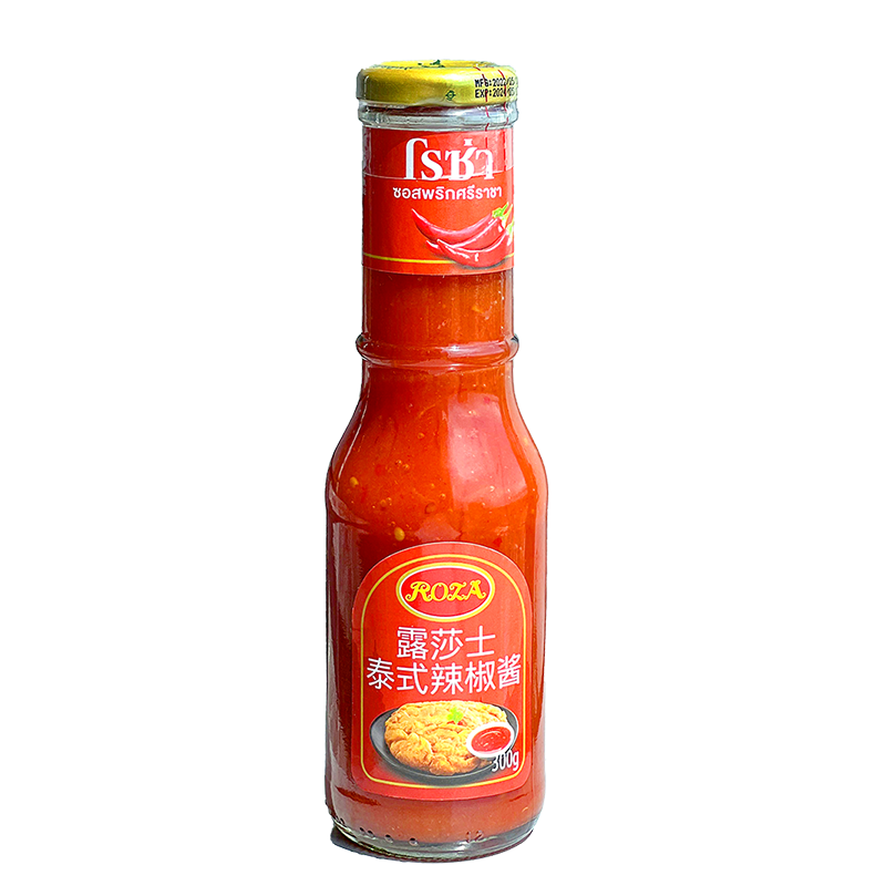 露莎士（Roza） 露莎士ROZA原裝進口泰式番茄醬汁番茄沙司家用薯條炸雞塊調(diào)味料 辣椒醬300g 番茄醬