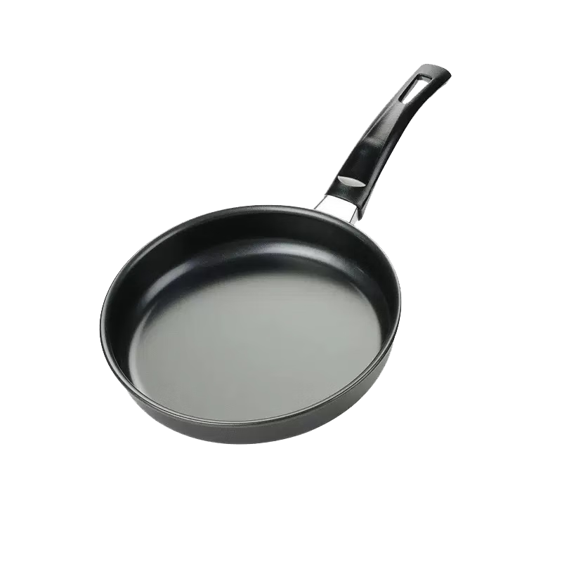 【煎炸神器】家用不粘锅迷你小煎锅平底锅煎蛋煎饼锅户外锅具 麦饭石 18cm