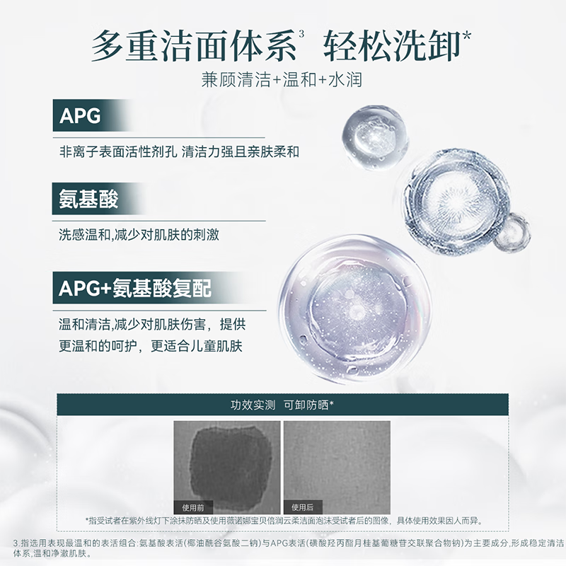 薇诺娜宝贝云柔洁面泡50ml+倍护身体乳50ml儿童洁面温和不刺激旅行体验装
