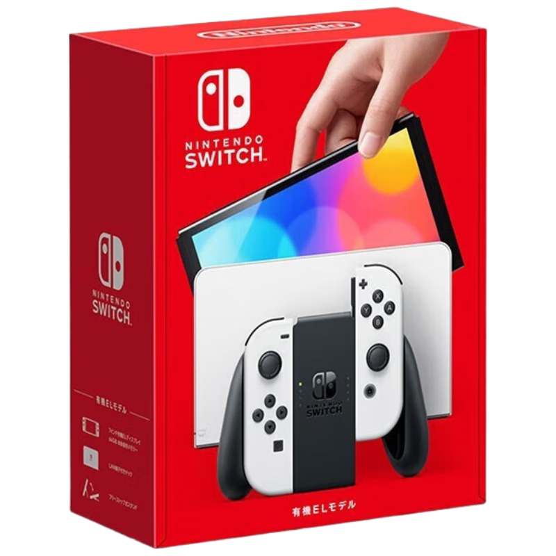 Nintendo Switch任天堂OLED游戏机NS掌上主机日版白色便携家用体感掌机