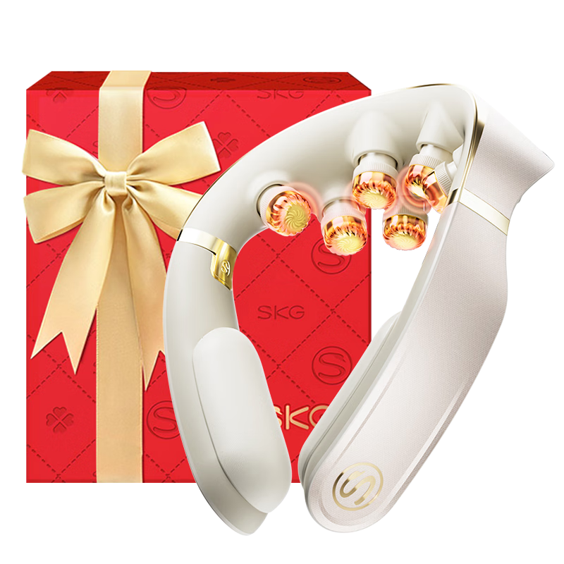 skg颈椎按摩仪G7Ultra【TOP榜+礼盒款】肩颈部脖子钛金折叠脉冲振动物理按摩器 送女友三八女神节礼物