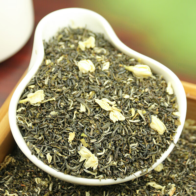 維君高碎茉莉花茶濃香飄雪奶茶店專用茶芯茶末毫尖老茶客口糧茶葉500g 高碎茉莉花茶[500g]