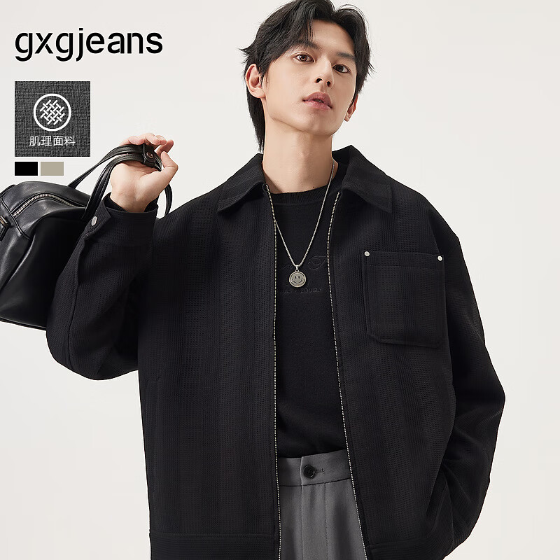 gxgjeans��װ ��ɫ������������ӡ���ɷ���п�������ʿ25����Ʒ ��ɫ L (175) 253Ԫ