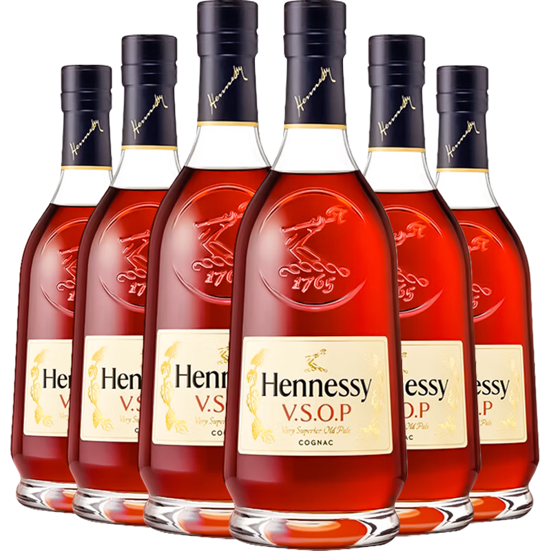 轩尼诗VSOP 法国进口 干邑白兰地 洋酒烈酒 商务宴请送礼佳选 VSOP 700mL 6瓶