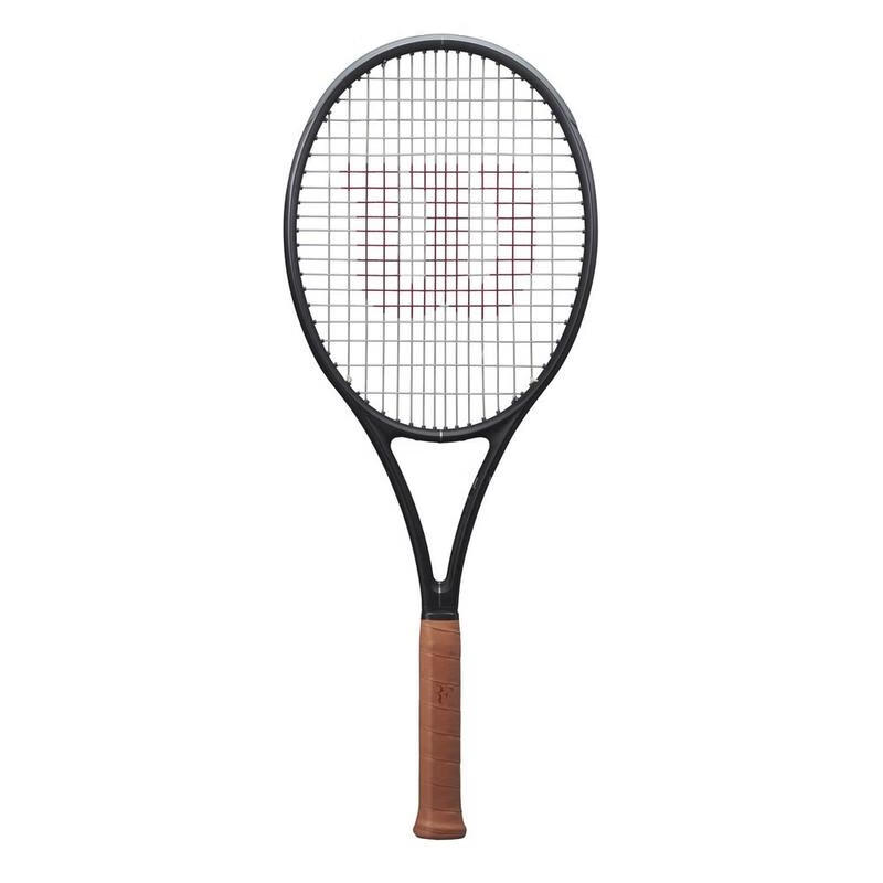 威尔胜（Wilson）网球拍硬地场Roger Federer同款碳素凯夫拉减震专业球拍 Black × Silver 2