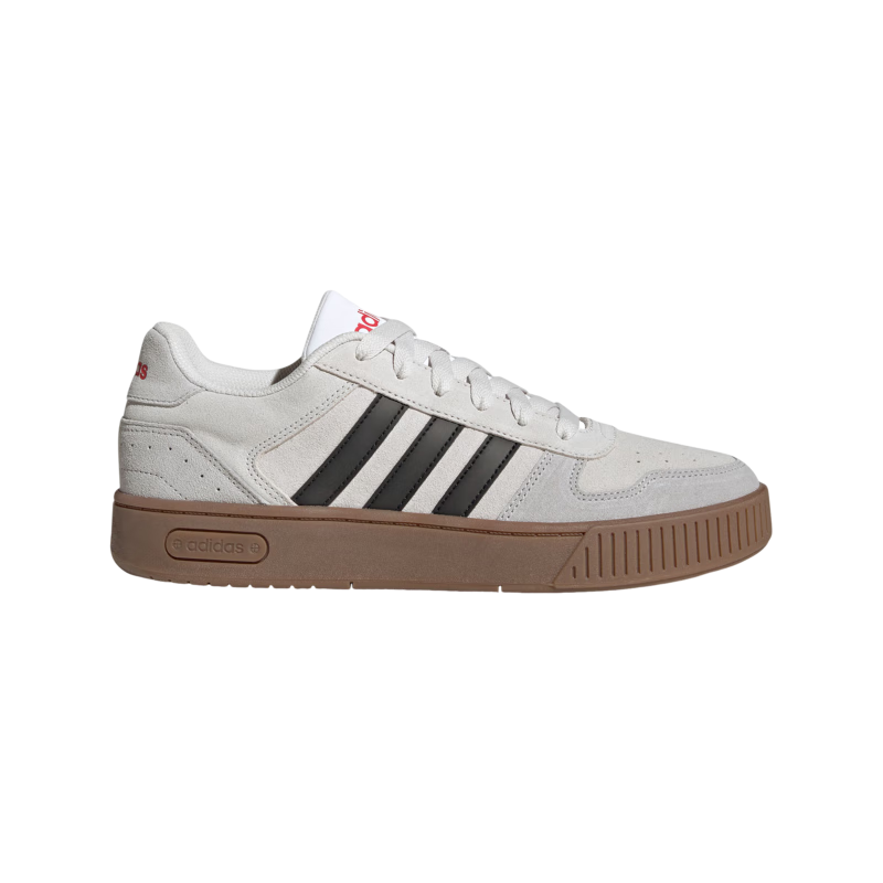 adidas「小鋸齒」D-PAD CLASSIC休閑美高風(fēng)復古籃球板鞋阿迪達斯 淺灰/黑色/淺猩紅   35.5