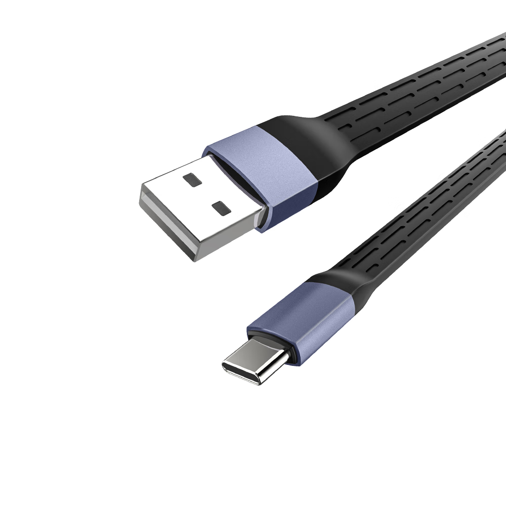 ZOMOI短线USB4数据线Type-C全功能ctoc兼容雷电4双头240W快充40Gbps高速传输PD3.1适用手机电脑移动硬盘 USB3.2 10G【USB-A转USB-C】 灰色