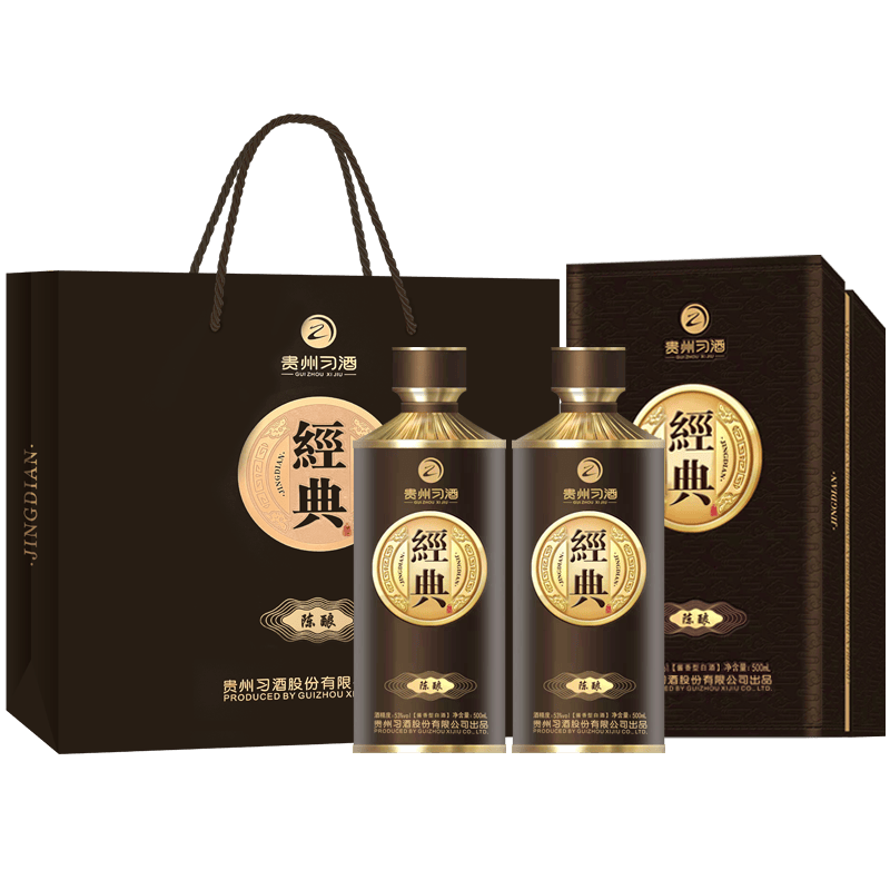 xijiu/ϰ�� XIJIU ����Ѳ� 53�� ������ 500ml 2ƿ 572.2Ԫ