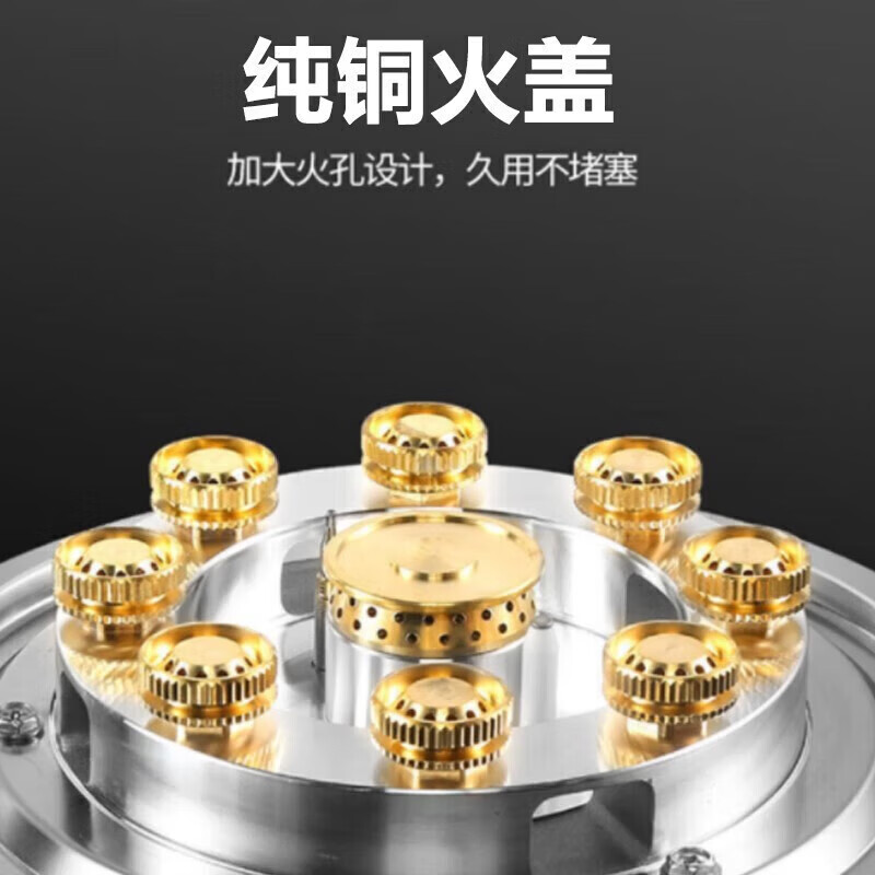 東洋（TOYO）一气一电燃气灶两用气电灶家用厨房3500w电磁炉不锈钢猛火直喷纯铜炉盖煤气灶可拆卸电陶炉 【左直喷右陶】猛火灶+3500w电陶炉 液化气