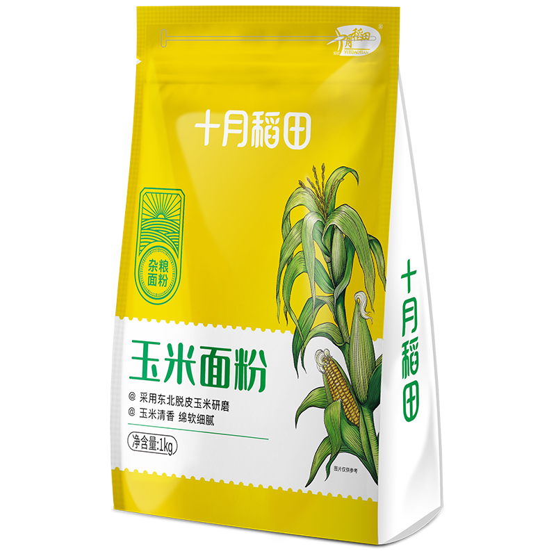 十月稻田 玉米面粉 1kg