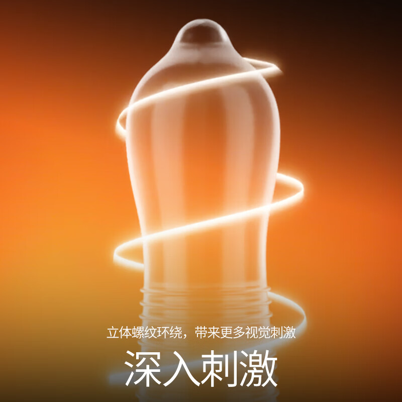 杜蕾斯（durex）魔法情趣避孕套狼牙大颗粒超强刺激凸点螺纹安全套持久超薄玻尿酸 情趣刺激体验【18只】魔法情趣18
