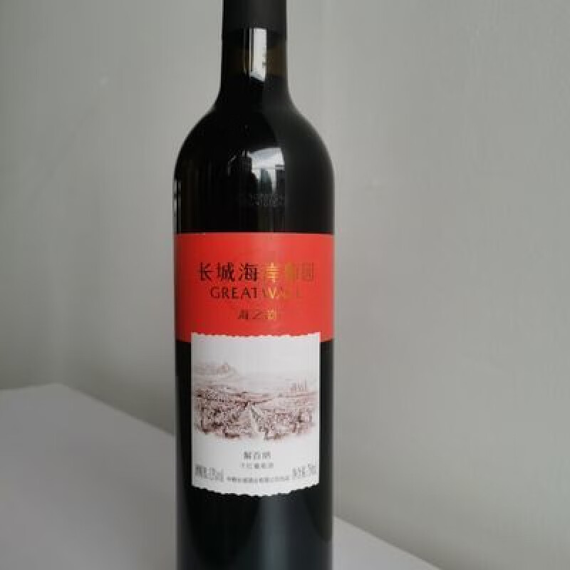 长城中粮海岸海之韵解百纳干红葡萄酒750ml