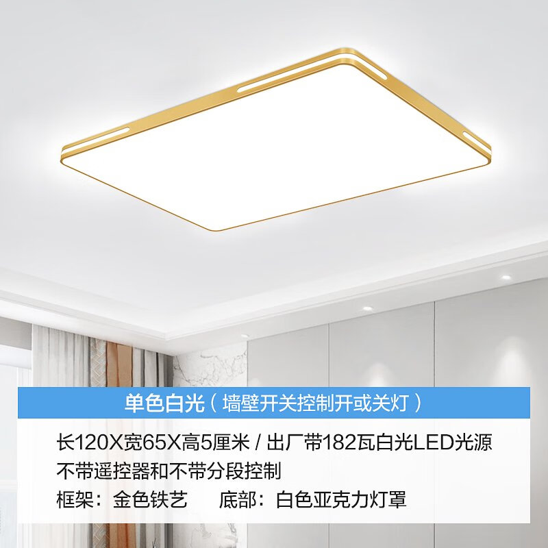 普利帝灯饰客厅大灯吸顶灯饰轻奢家用大厅主卧室吊灯具现代简约大气2024新款 1W 圆40厘米+圆30厘米