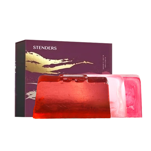 施丹蘭（STENDERS）（大馬士革玫瑰皂+木蘭花皂+芍藥皂）手工皂禮盒100g*3
