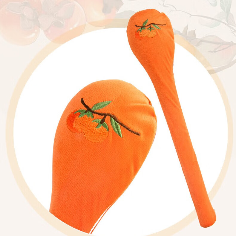 万年灵经络拍多功能养生神器捶背敲打锤子中医拍八虚板健身棒肩背腰腿通 【礼盒套装款】48cm橙色玫瑰艾绒经络拍