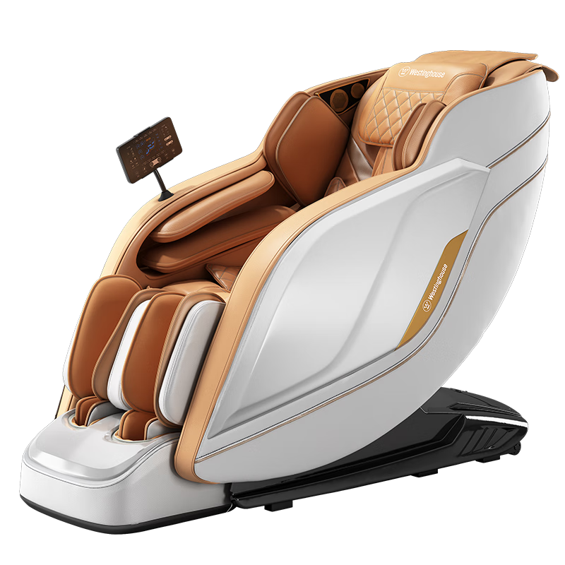 西屋（Westinghouse）S572国家补贴家用按摩椅全身太空舱全自动揉捏肩颈腰背2025十大品牌智能电动沙发S570升级款圣诞礼 S570S霞光橙【双区热敷 】