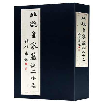 北魏皇家墓志二十品 中国碑帖北魏墓志名品原大拓本墓志铭选 元荣宗